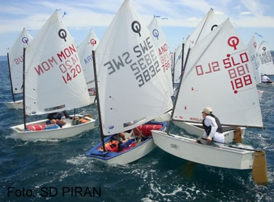 Gorka Arajol - Europeu d'Optimist - Piran (SLO) 2009 - Foto SD Piran