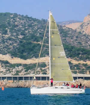 El Nauticand en aigües del Garraf - Març 2010