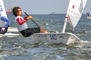 Ireneu Pla al Mundial Juvenil ISAF – Foto: Dave Kneale/Volvo Ocean Race