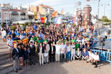Inauguració del Campionat d'Espanya de vela infantil a Cambrils - 2012