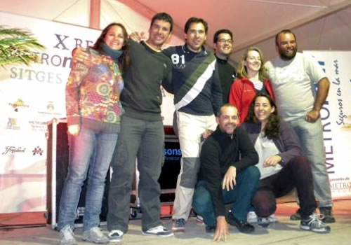 Tripulació del Varano del desierto, amb el Marc Ramon, guanyadors de la X Metromar-Ophiusa – Març 2013