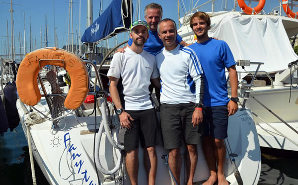 Els germans Ramon Borra i en Carles Morató abans del Mundial ORC de Barcelona