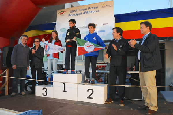 Podi Optimist Grup 2 Categoria B – XXVII Gran Premi Principat d'Andorra