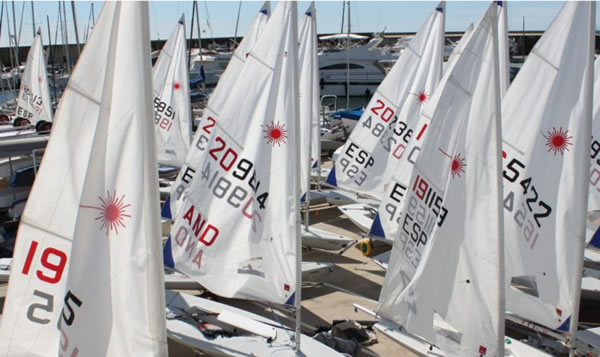 Campionat de Catalunya de Laser Radial 2018 al Club Nàutic El Masnou