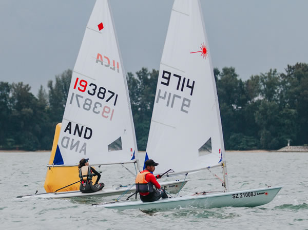 Carla Canturri al Singapore National Sailing Championship 2022 en ILCA 6