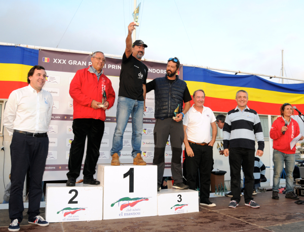 Podi de la classe Patí a Vela - Grup 1 al Gran Premi Principat d'Andorra 2018