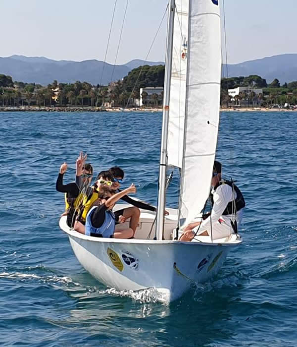 Campus d'Estiu de la Federació Andorrana de Vela a Cambrils 2020