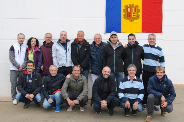 Equip andorrà de regatistes al XXXI Gran Premi Principat d'Andorra 2019