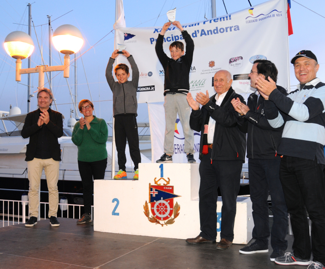 Podi d'Optimist G1 - XXXI Gran Premi Principat d'Andorra 2019