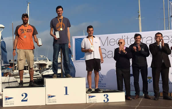 Gorka Arajol 3er al campionat de Catalunya 2016 de Laser Standard