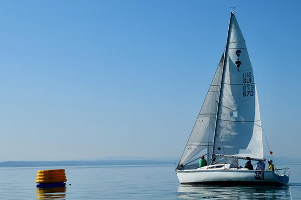 Irenue Pla a bord de l'Hauraki a Neuchatel