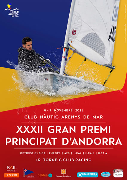 Cartell del XXXII Gran Premi Principat d'Andorra